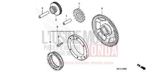 STARTING CLUTCH FJS600D6 de 2006